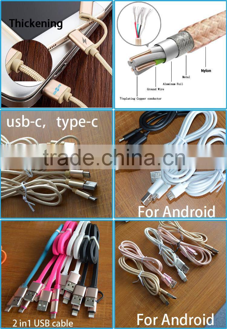 Amazon No 1 selling LED light up cable 2A charging cable USB cable