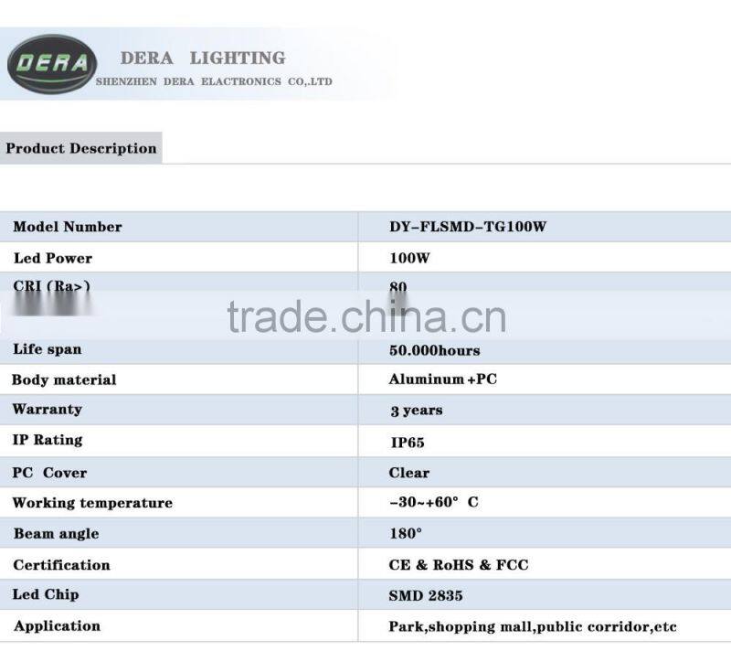 Wholesale wide selection color changing shenzhen led 100w outdoor led flood light ip65