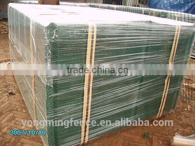 Cheap double wire mesh garden fencing