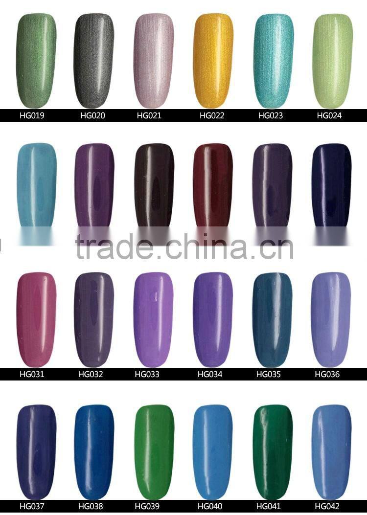 Popular 15ml UV Gel Nail Polish Soak Off UV Color Gel, Professional Nail UV Gel