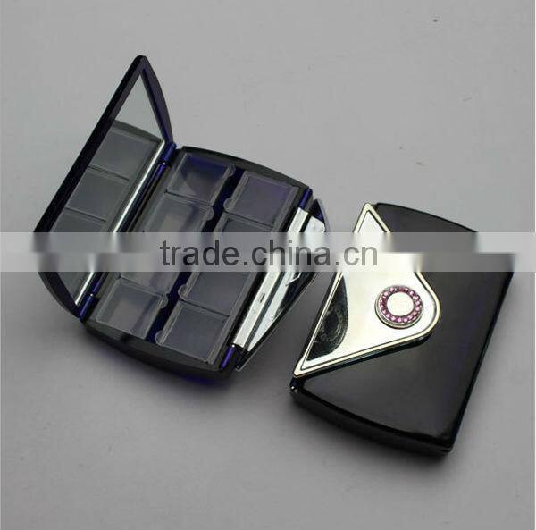 Heart Shaped Mirror Compact/Metal Pill Box/Pocket Pill Box