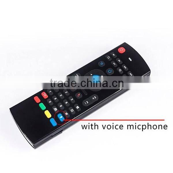 electronics products air fly mouse for lg smart tv 3D wireless dual side voice control air keyboard