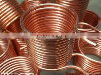 Copper pipe, copper tube, copper coil, copper heat exchanger,Material C1100, C12200, C44300, C70500, C68700