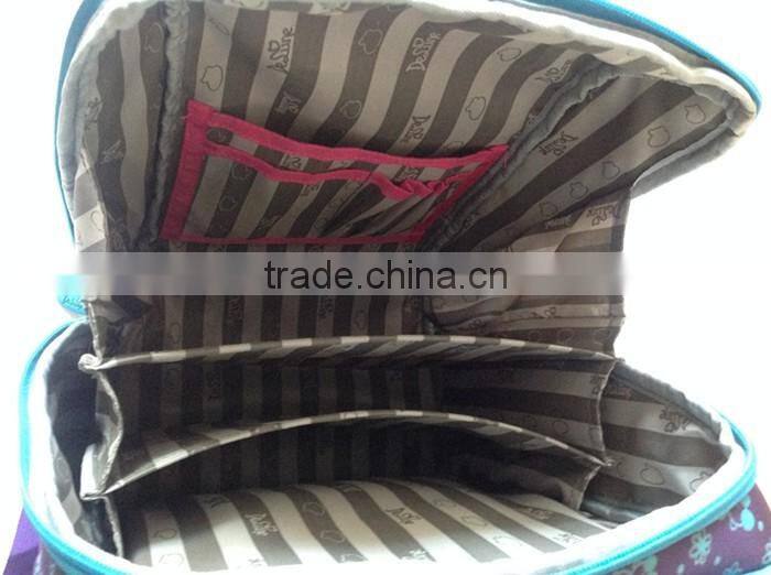 Delune wholesale school bags for girls cheap school backpack