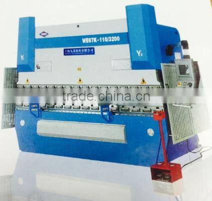 WE67K SERIES EECTROHYDRAULIC SYNCHRONOUS PRESS BRAKE , CNC HYDRAULIC PRESS BRAKE