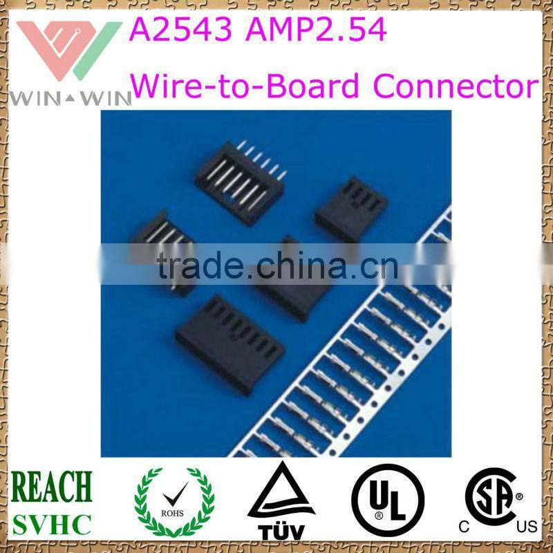 2.54mm Pitch A2543 AMP2.54 Electronic Wire to Board Connector