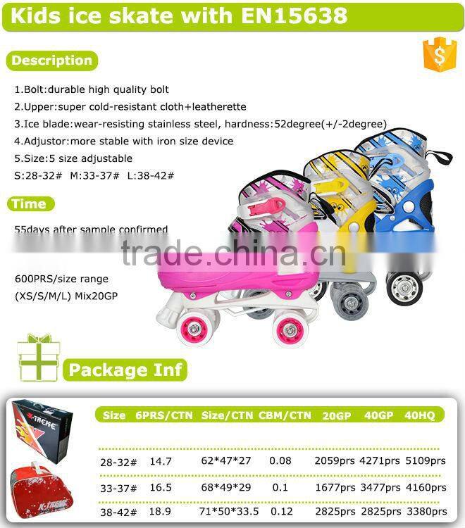 cheap wholesale shoes in china adjustbale pink roller skate shoes for girls