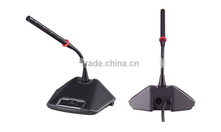 CMS-V108 Conference System pro 8 Channel VHF desktop goose neck omnidirectional Wireless Microphone