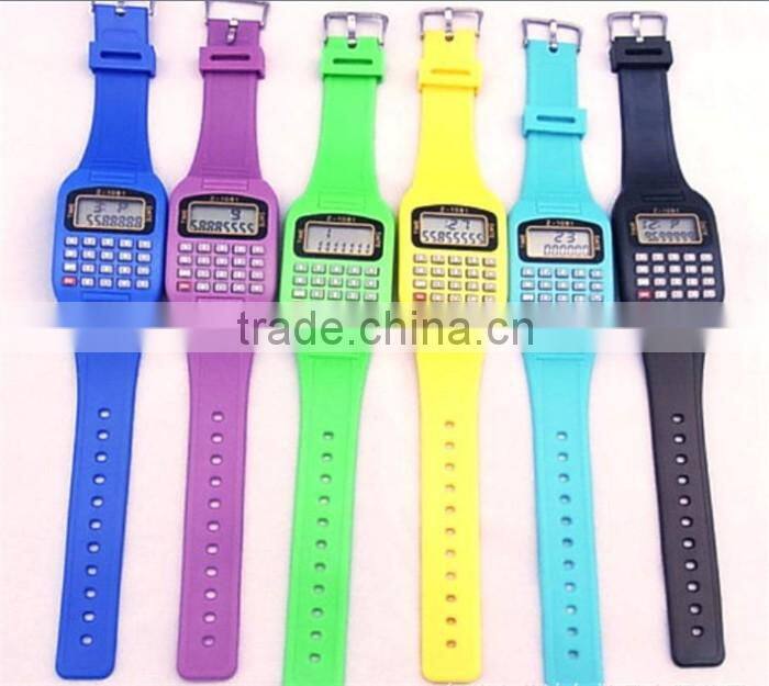 Ultrathin calculator watch wholesale electronic calculator watch