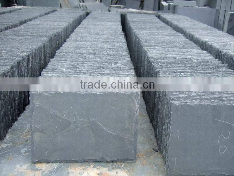 blue grey slate roofing tiles