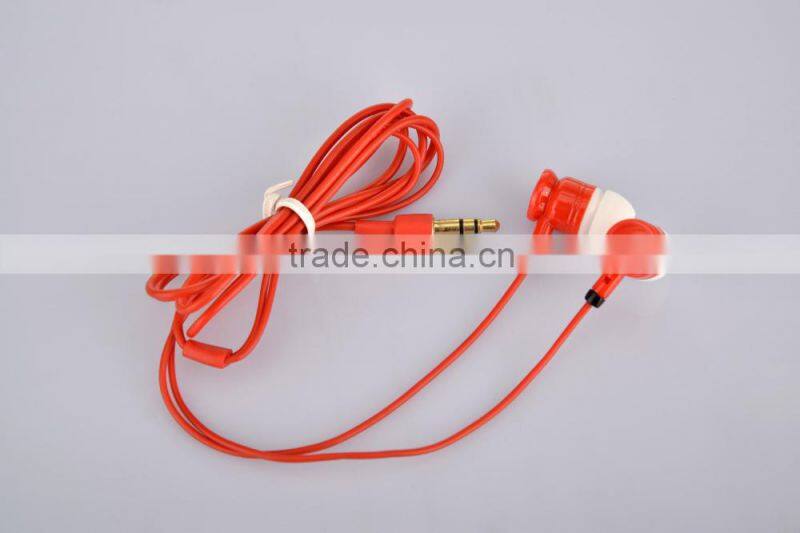 Colorful In-ear Earbud with Square Plastic Box