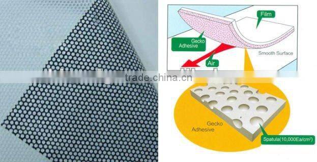 Removable One Way Vision Vinyl with Printable Glue