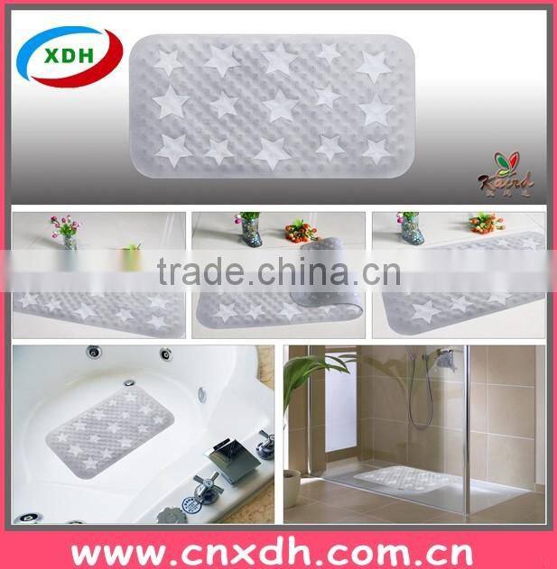 Wholesale popular design PVC anti-slip bathroom mat