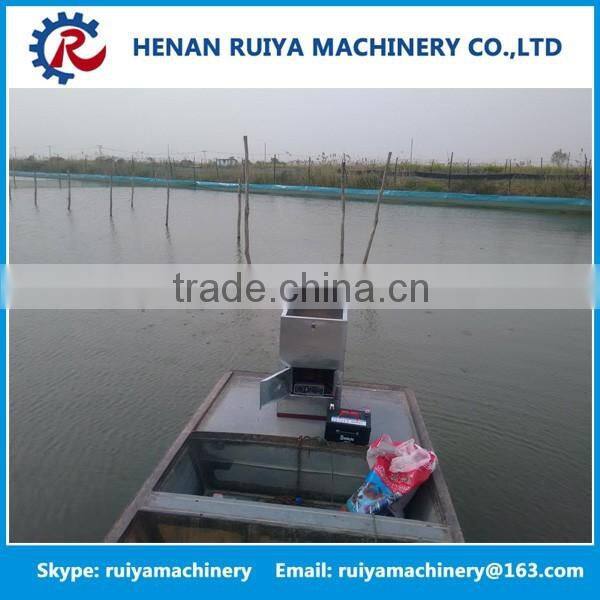 Electric fish feeder, fish farm feeder, fish feed throwing machine