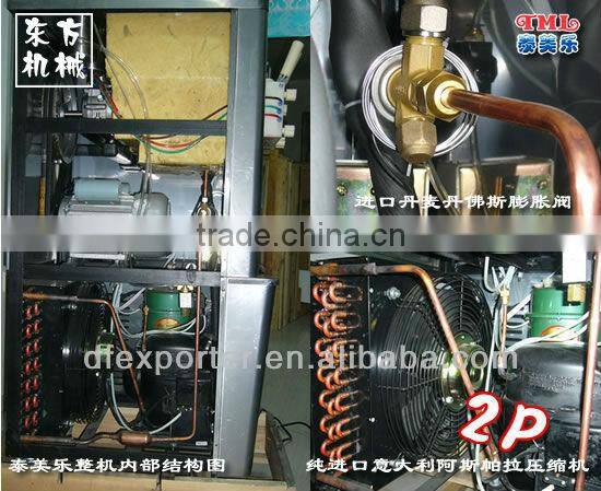 2015 TML rainbow ice cream machine manufacturer icecream machine