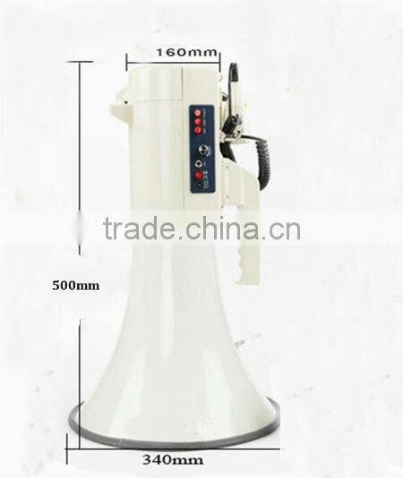 MP3+12v DC JACK+ USB/SD card slot 45W USB big megaphone