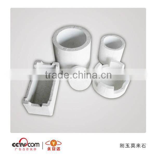 China suppliers mullite and corundum crucible/sagger