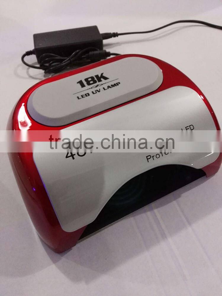 2016 Alibaba China Best Selling Nail Lamp 18K 48W LED UV Nail Lamp with Automatic Sensor and Timer Setting for Nails Gel