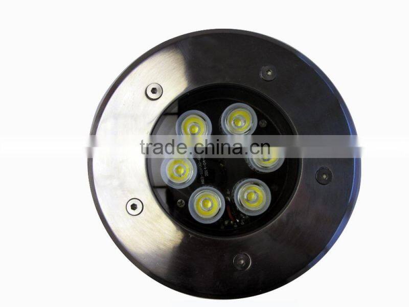 6W recessed led underground light outdoor ip68