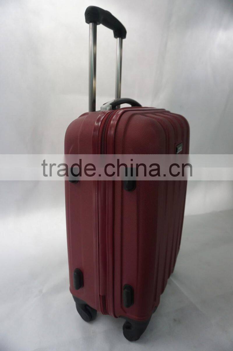 2016 china factory trolley Fashion ABS luggage bag uggage set/travel luggage