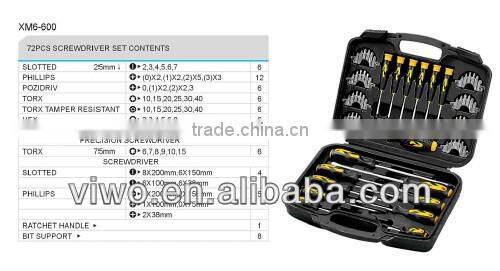 S2 50mm precision screwdriver set ratchet bits set