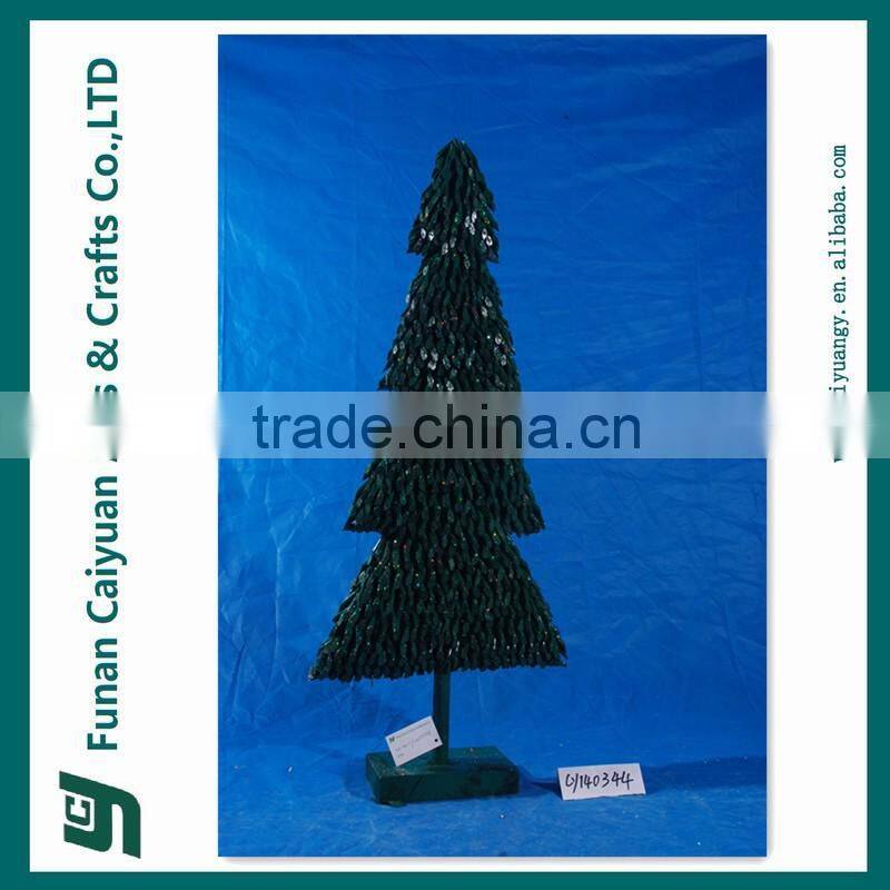 2014 new style hot sell new design artificial popular wooden christmas tree