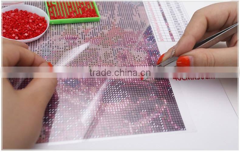 Swan Heart DIY Crystal Diamond Painting, Rhinestone Painting, Counted Paint By Number Kits