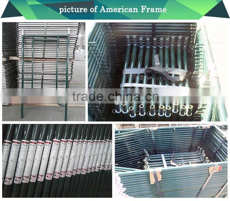 Tianjin Factory Supply S-style 2'x6'4'' 2'x5'' Narrow Frame Type Scaffolding Construction Materials SGS Test