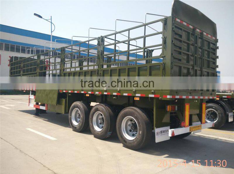 3 Axle 60 Ton Cargo Trailer Semi Trailer Sale