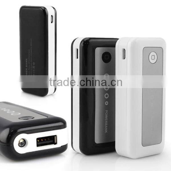 Mobile Phone Portable Power Supply 5200mAh Mini Power Bank