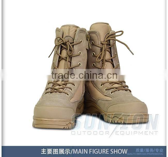 High-quality Field operation rubber outsole safety boots