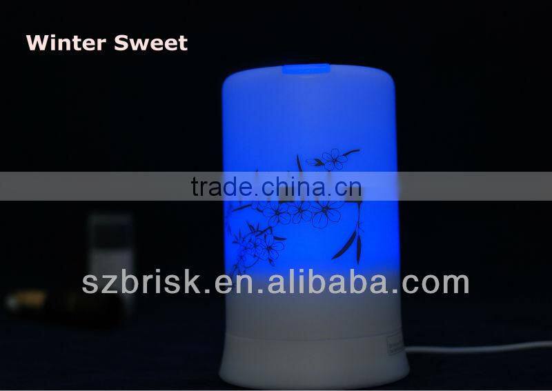 8 colors ultrasonic led aroma oil diffuser