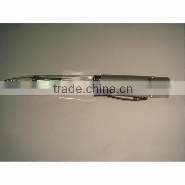 Novelty Hot LED light pen, Flash lighting plastic ball pen