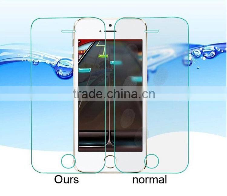ultra thin Rounded Edge 2.5D High Quality Tempered Glass screen protector for iPhone5 iPhone 5 5S 6 Protective Film