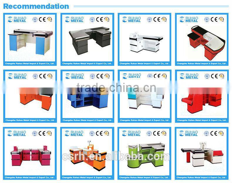 RH-CR045 2000*1100*850mm simple shop counter design store counter