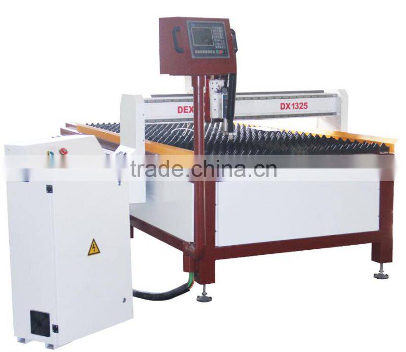 cnc plasma and flame cutting machine DX- 1325-p plasma cutting machine with 65A/100A plasma generator and factory price