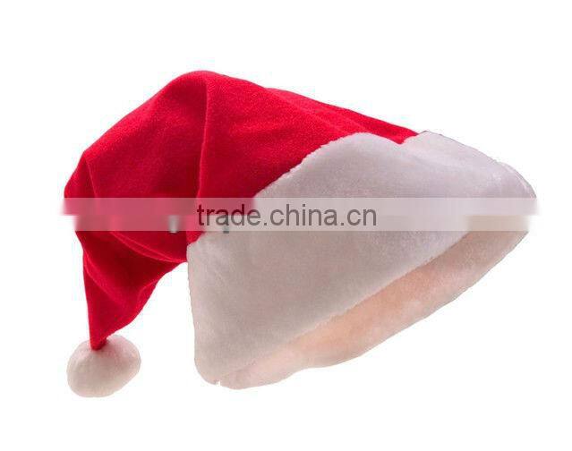 Santa claus plush christmas hat cap christmas items x'mas
