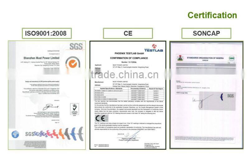 Off Grid Pure Sine Wave 3200W Solar Panel Connecting 48V 6kw Solar Inverter Price