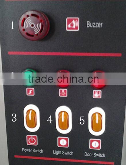 2016 10 trays big capacity Commercial Baguette gas oven convection oven with steam function