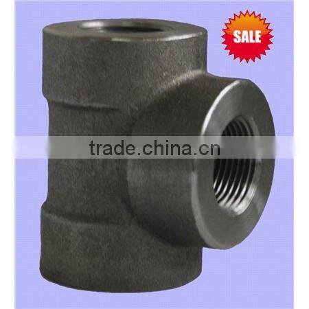schedule 40 steel pipe fittings tee