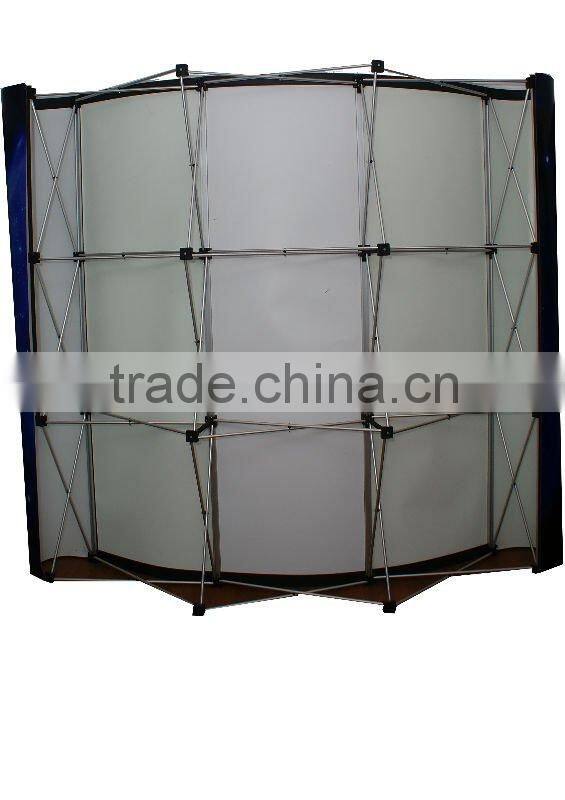 aluminum trade show display backdrop