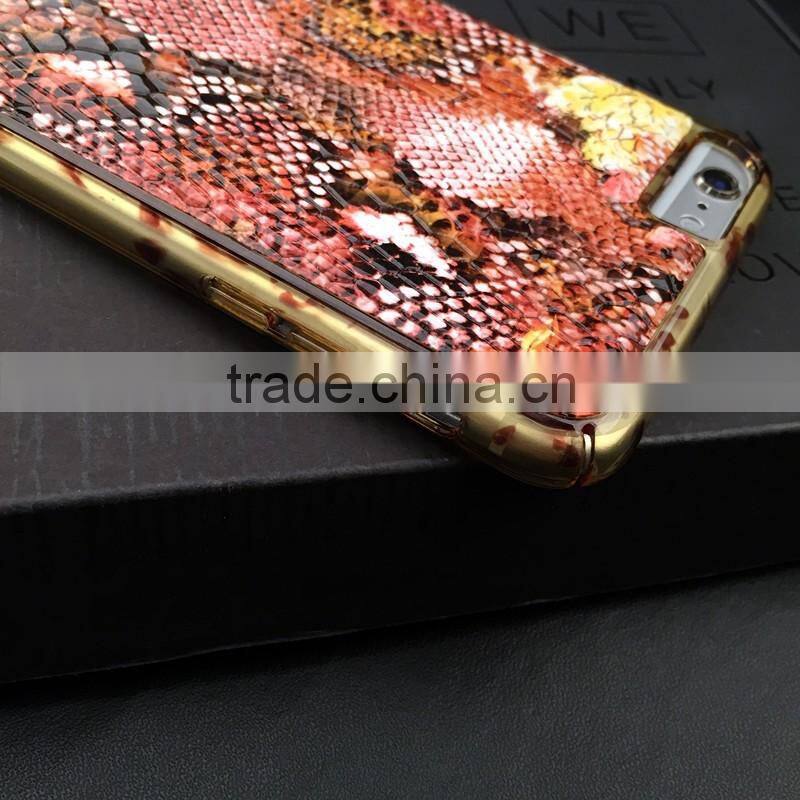 high end luxury Color pattern saffiano leather cell phone cover case for iphone