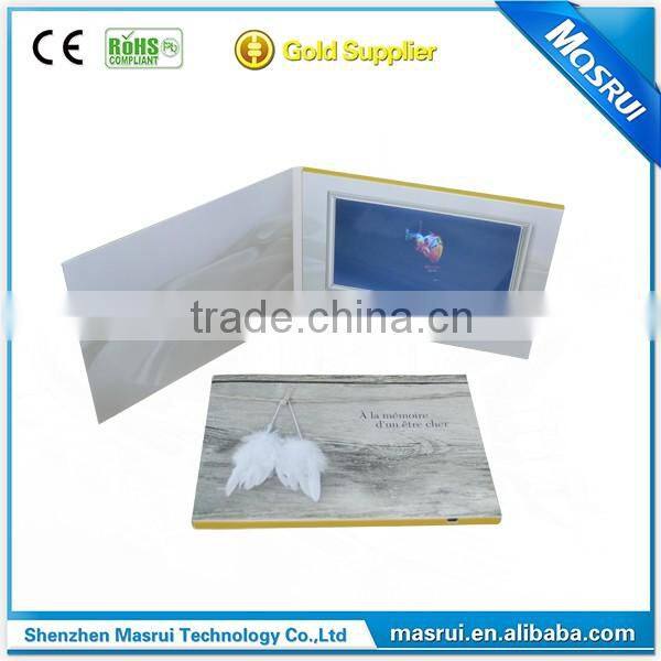 Acrylic Shelf Talker LCD Advertising Video Player