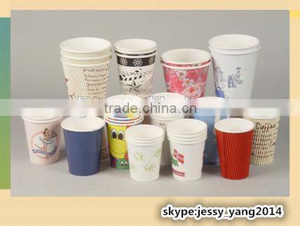 3-24oz Paper Cup, disposable paper cup, coffee cup, cholocate paper cup, paper cup with handle, cheap paper cup
