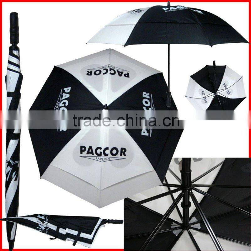 auto double layers advertising umbrella