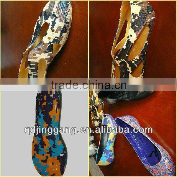 ZKR-650 Heat press printing for flip flop sandals/ eva detachable slipper 3D sublimation heat transfer printing machine