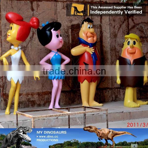 MY Dino-C035 Realistic fiberglass cartoon character statue