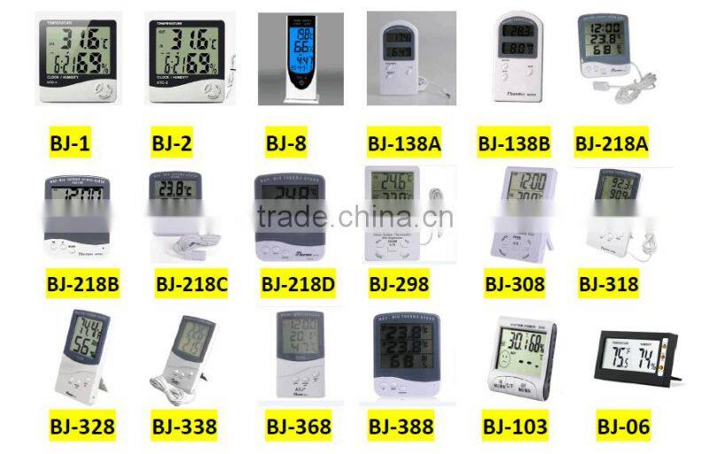 Household digital temperature and humidity display tester monitor