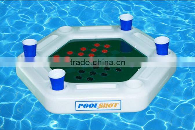 inflatable Pool Shot Floating Game Table