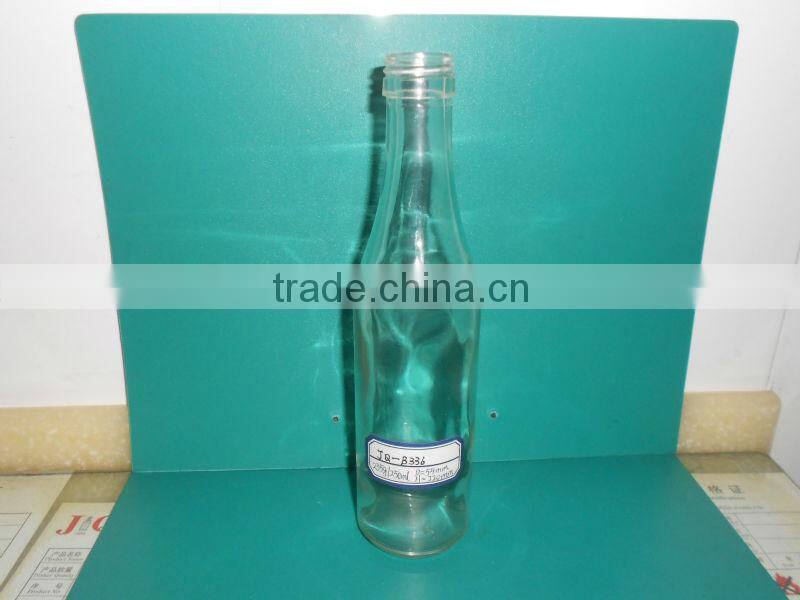 250ml clear glass bottle for soy sauce and vinegar
